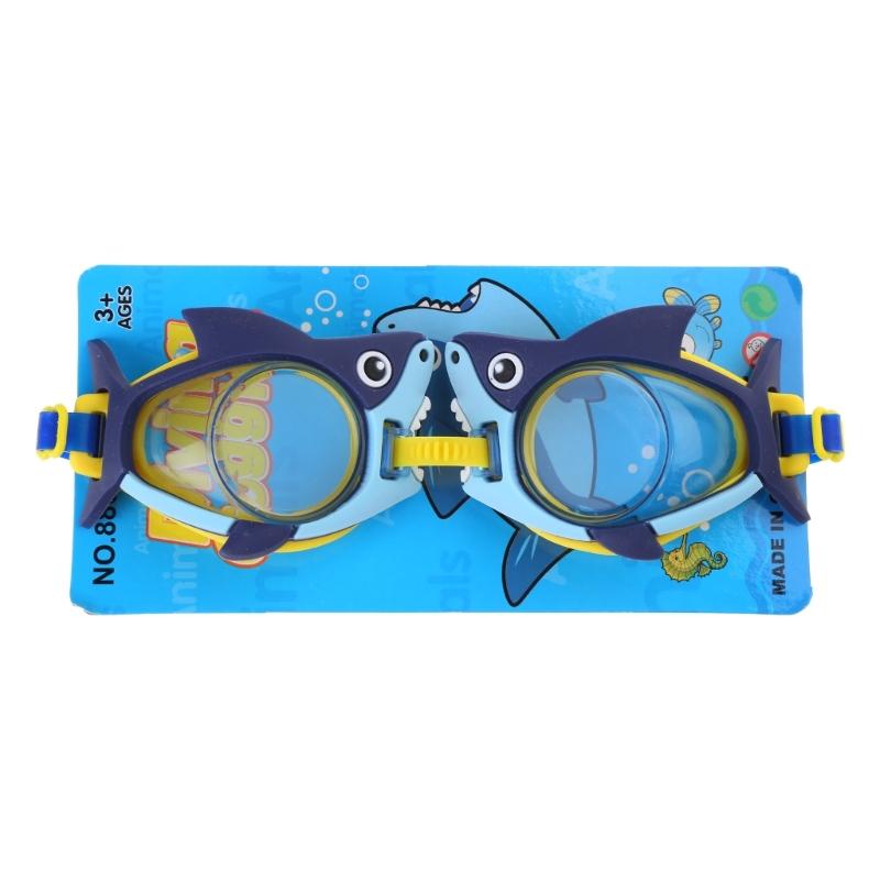 Comfortable Swim Glasses AntiFogs AntiUV Kids Swimming Goggles for Toddlers Kids
