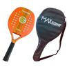 Beach Paddle Racket Carbon Beach Racket Sports Racket Carbon Fiber Paddle Racket Backpack Printing LOGO