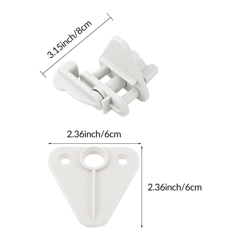 Travel Yacht Safety Door Latch Lock Pontoon Gate Holder Hardware for Boat Marine Multipurpose Wear Resistant Door Button