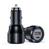 Choetech Tc0010 Usb-C Usb-A Pd 63W Car Charger - Black
