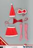 Hobby Toys [TOYBARJAPAN] 16 Scale Figure for TBLeague Body ZYTOYS ZY5020 Christmas Beautiful Woman Costume Set (Body and Head Not Included)