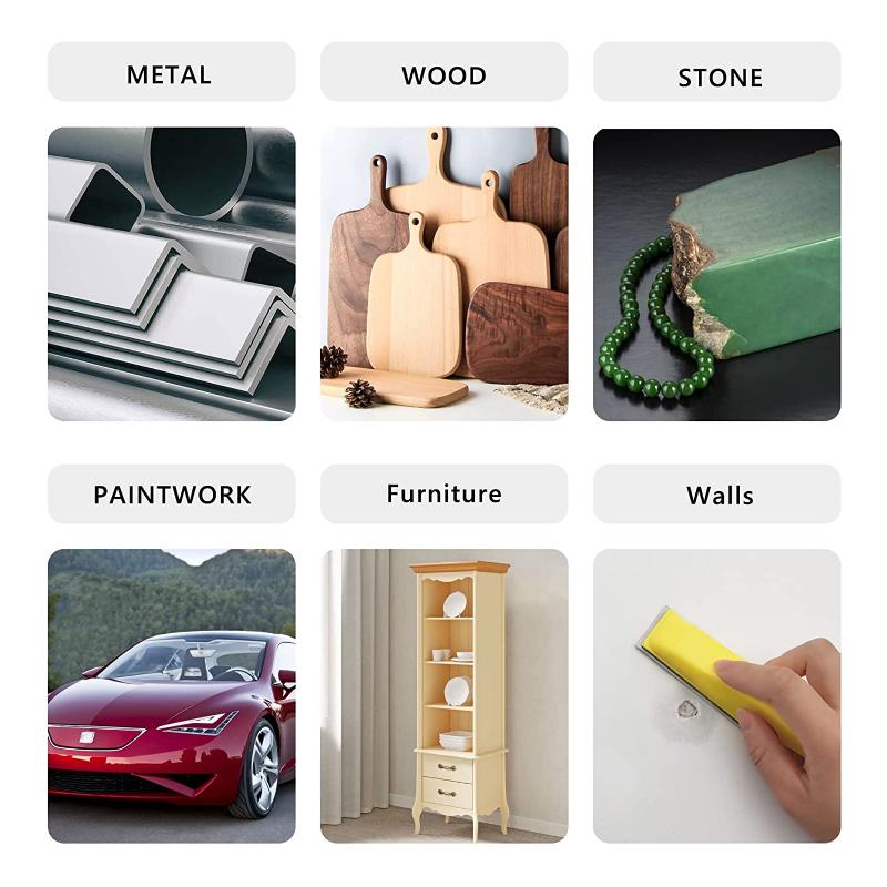 121 шт., набор микрошлифовальных машинок с зернистостью от 40 до 600, мини-инструмент для ручного шлифования, наждачная бумага для влажной и сухой обработки, наждачная бумага для небольших проектов