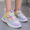2024 Детские кроссовки для девочек, повседневная школьная обувь, дышащие кроссовки для бега, легкие, мягкие, теннисные, розовые, нескользящие, детская обувь для мальчиков