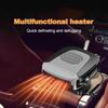 Compact 12V Car Heater Defroster Fast Defrosting Cooling Portable User-Friendly Vehicle Heater Auto Supply