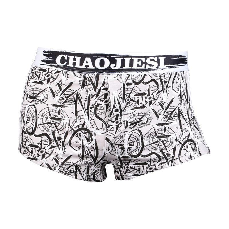 Men's Underwear Cotton Cool Comfortable Four Cornered Shorts Youth Mid Rise Breathable Men Underpants New Style Fashion Boxer