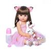 All Silicone Simulation Reborn Dolls Baby Children's Toys Clothes Can Be Changed Doll Toys Lovely Baby Doll