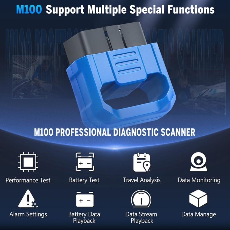 OBD2 Модуль Bluetooth-Совместимый Автомобильный Автомобильный Диагностический Интерфейс Сканер Инструмент