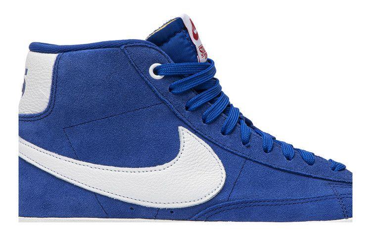 Men's Sneakers Nike Blazer Mid Stranger Things Independence Day Pack Game Royal/White