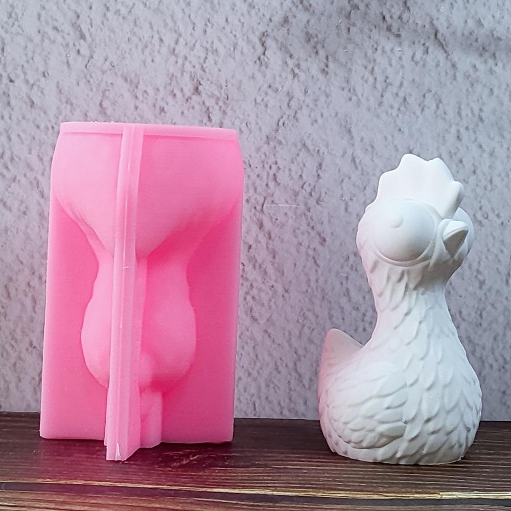 3D Милая овечка Свеча Силиконовая форма Ягненок DIY Ароматерапевтическая свеча Гипсовая глина Форма для смолы Форма для мыла коза Домашний декор Подарки