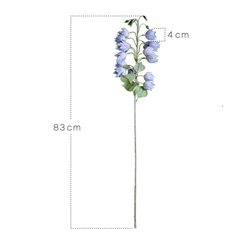 Искусственные цветы Цветы колокольчика Поддельные цветы Сухоцветы Свадебные украшения Цветочные