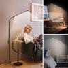 Home LED Floor Lamp with Flexible Gooseneck 360° Rotate 2 Lighting Modes Adjustable Brightness for Bedroom Standing Desktop Lamp