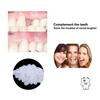 Teeth Fangs Dentures Props Halloween Temporary Tooth Kit Teeth And Crevice False Teeth Glue Denture