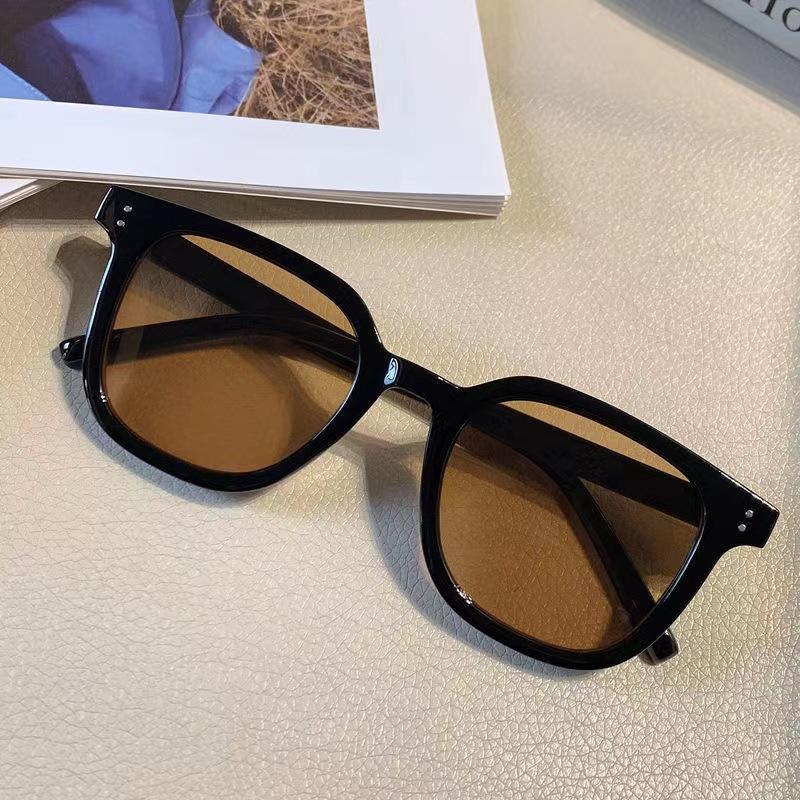 Винтажные панк градиентные солнцезащитные очки персонализированные очки для вождения автомобиля большие квадратные солнцезащитные очки женские очки UV400 новые