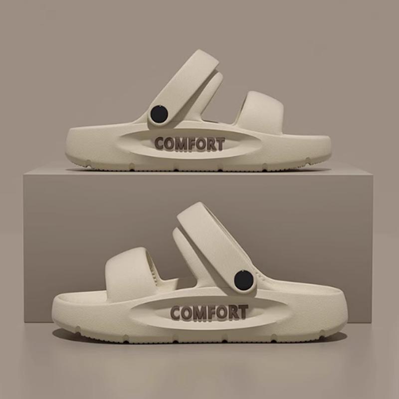 Fashion Kidmi Slippers For Men And Women New EVA Material Wear-resistant Thick-soled Home Slippers Couples Non-slip Comfortable Slippers