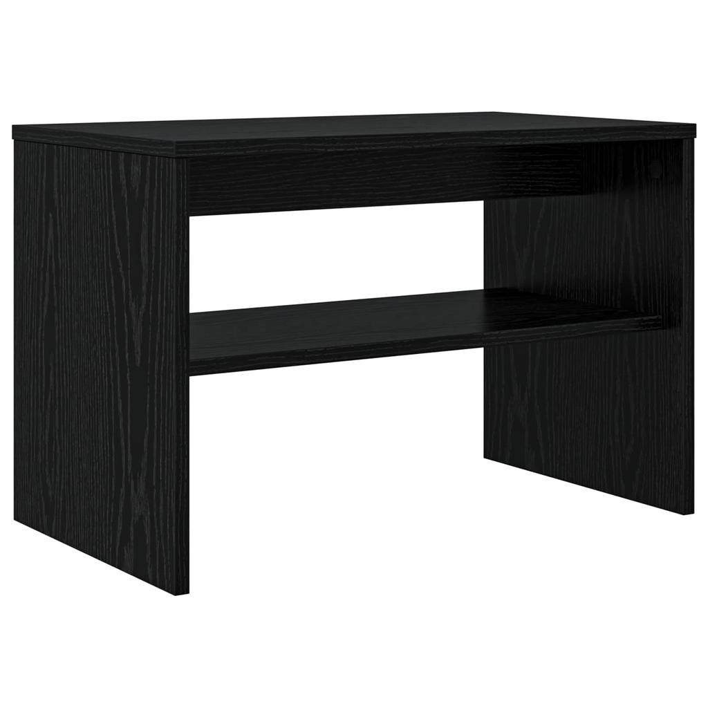 TV Cabinet Black Oak Look 60 x 35 x 40 cm Engineered Wood