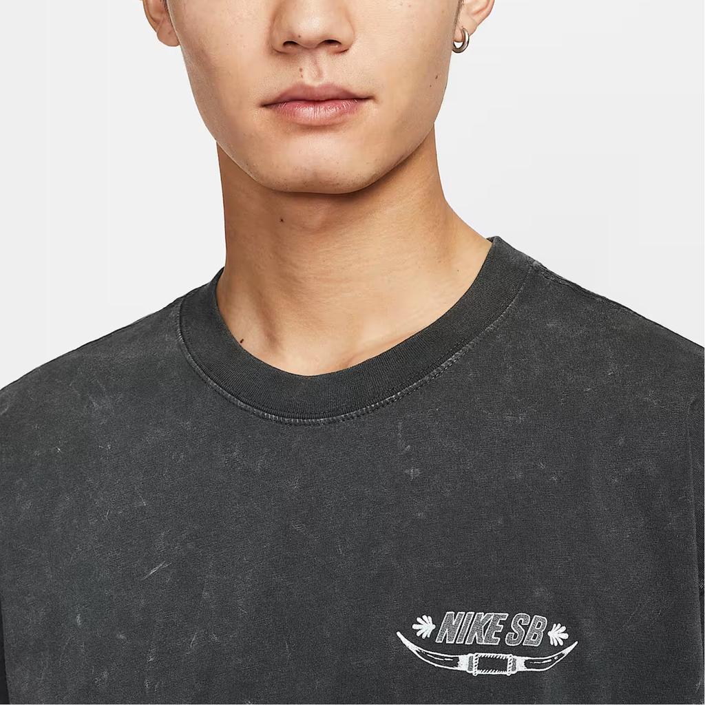 Nike SB Свободная Мягкая Удобная Футболка с Коротким Рукавом Мужские Топы HV1307045
