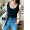 Stylish Vest Elegance Fashion Casual H523 Camisole Undershirt Female Inside-out Sleeveless Bottoming Shirt Summer Threaded Undershirt Slim Tops Female