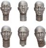 Mantis Miniature Headset 5 Facial Expression Mix 6 Types 2 Sizes 12 Pieces Resin Kit MAC49 1/35 General-purpose