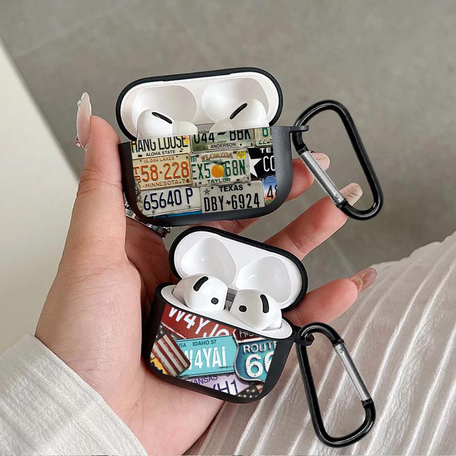 Дизайн Номерного Знака Чехлы для Наушников Чехол для Airpods Pro2 2 Pro 3 1 4 Pro3