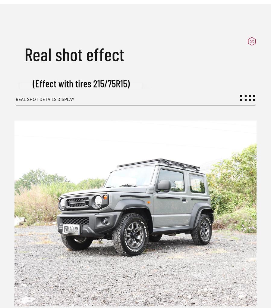 2019-2025 Jimny JB74 Внедорожные брызговики и расширители крыльев