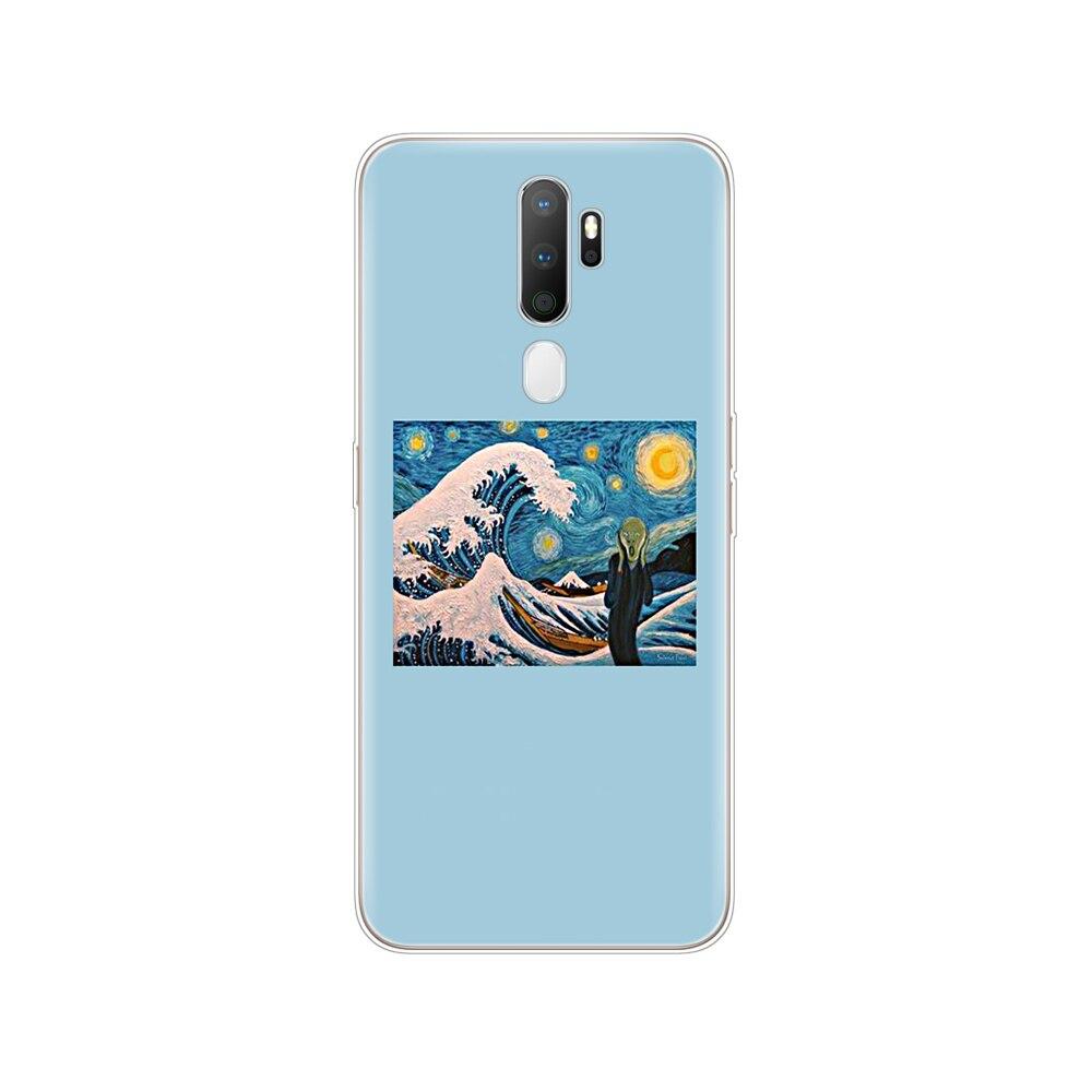 Чехол для Oppo A9 A5 2020, чехол из мягкого ТПУ, задняя крышка для телефона OPPOA9, OPPOA5 A 9, чехол A 5, силиконовый защитный чехол 6,5 дюйма; милая собака