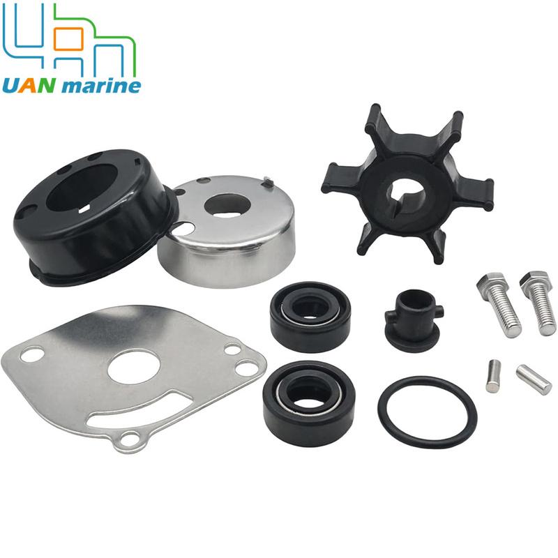6A1-W0078 Water Pump Impeller Repair Kit For Yamaha Outboard 2-Stroke 2HP 6A1-W0078-02-00 6GD-W0078-00