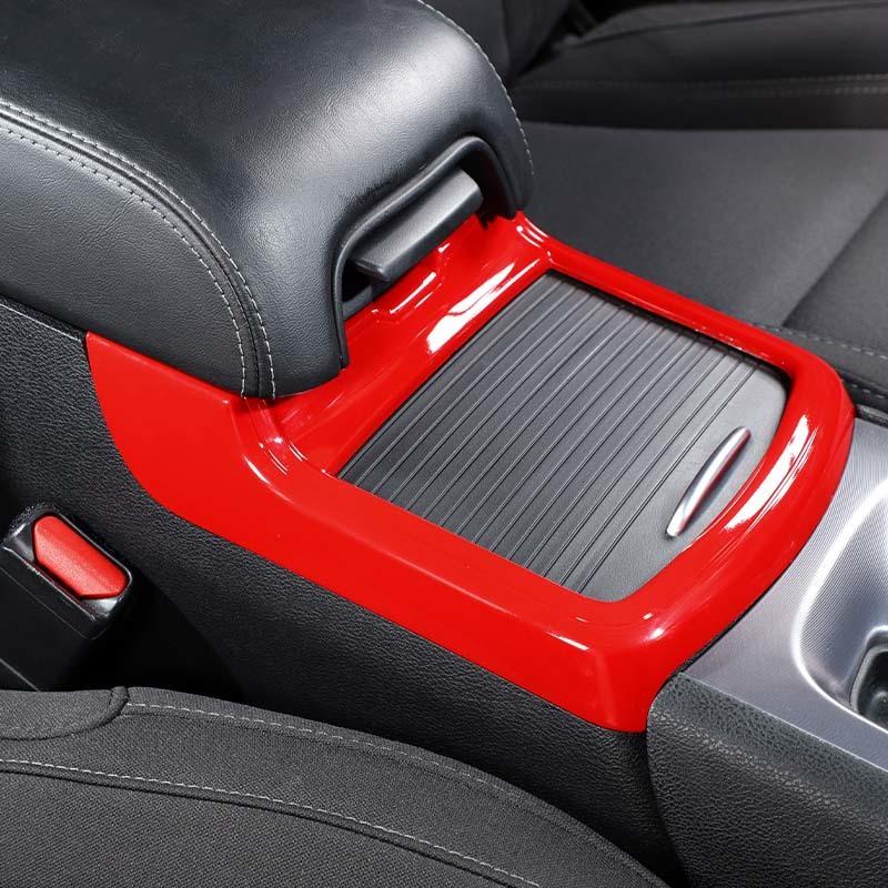 Подстаканник для автомобиля Декоративная рамка Крышка Декоративные наклейки Подходит для Dodge Charger Для 300C 2011 Up ABS Аксессуары для интерьера