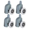 Replacement Shower Sliding Glass Door Bottom Runners Rollers Pulleys Wheel (Single Wheel)