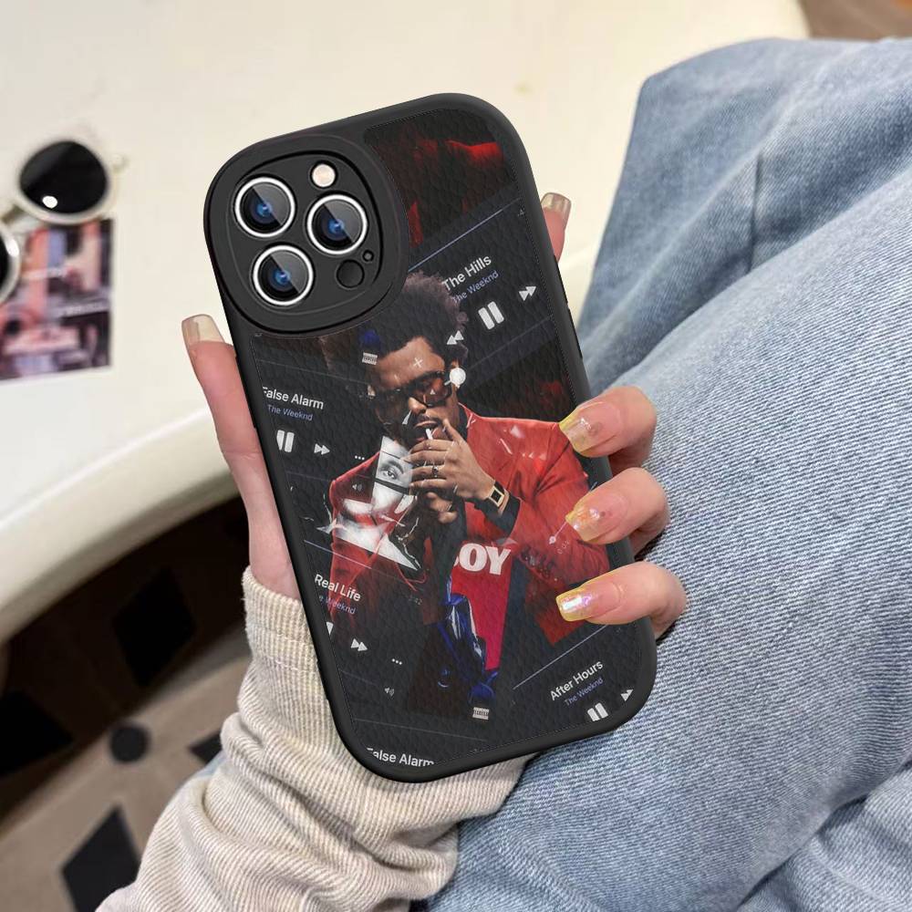 Чехол для телефона The W-Weeknd XO Чехол для телефона Для IPhone 11 12 13 14 15 16 Pro Max Plus Кожаный чехол