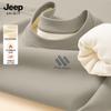 Мужской свитшот JEEP SPIRIT с флисовой подкладкой и круглым вырезом