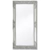 Wall Mirror - vidaXL - 100x50 Cm - Silver - Baroque Style - Interior Decoration