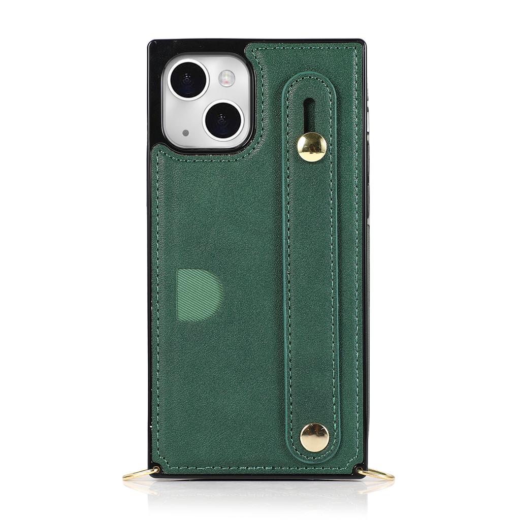New Wristband Leather Crossbody Case for iPhone 15 14Plus 13 12 11 Pro Max XsMax for Samsung S23 S22 S21 S20 Ultra Plus Note20Ultra for Huawei P40 Pro