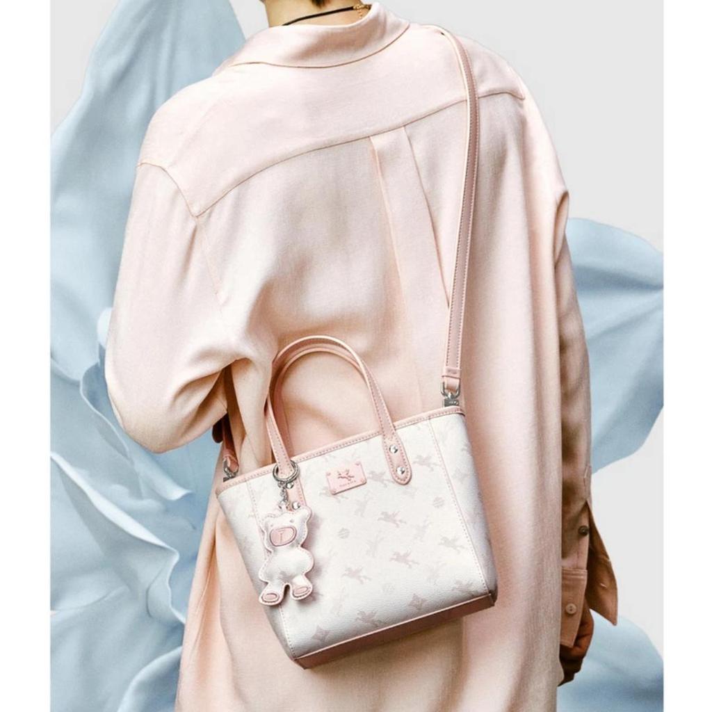 NUCELLE Women's Crossbody Bag, Handbag, Casual Bag, Pink, Small Size