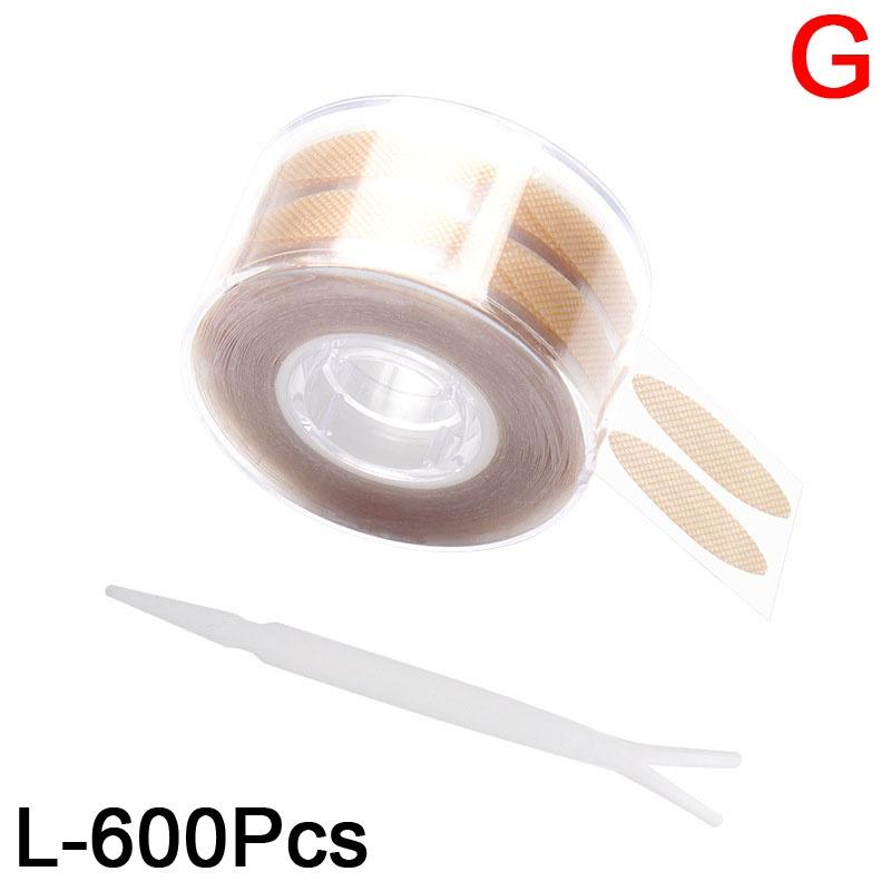 600 шт./рулон, дышащая кружевная лента для век, невидимая односторонняя наклейка для двойного века, украшение для больших глаз