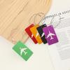 Airplane-Shaped Aluminum Luggage Tag and Business Gift