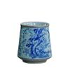 Joyful Eyebrows Old Clay Pressed Hand Cup Master Cup Single Cup Ceramic Crackle Glaze Antique Style Tasting Cup Tea Cup
