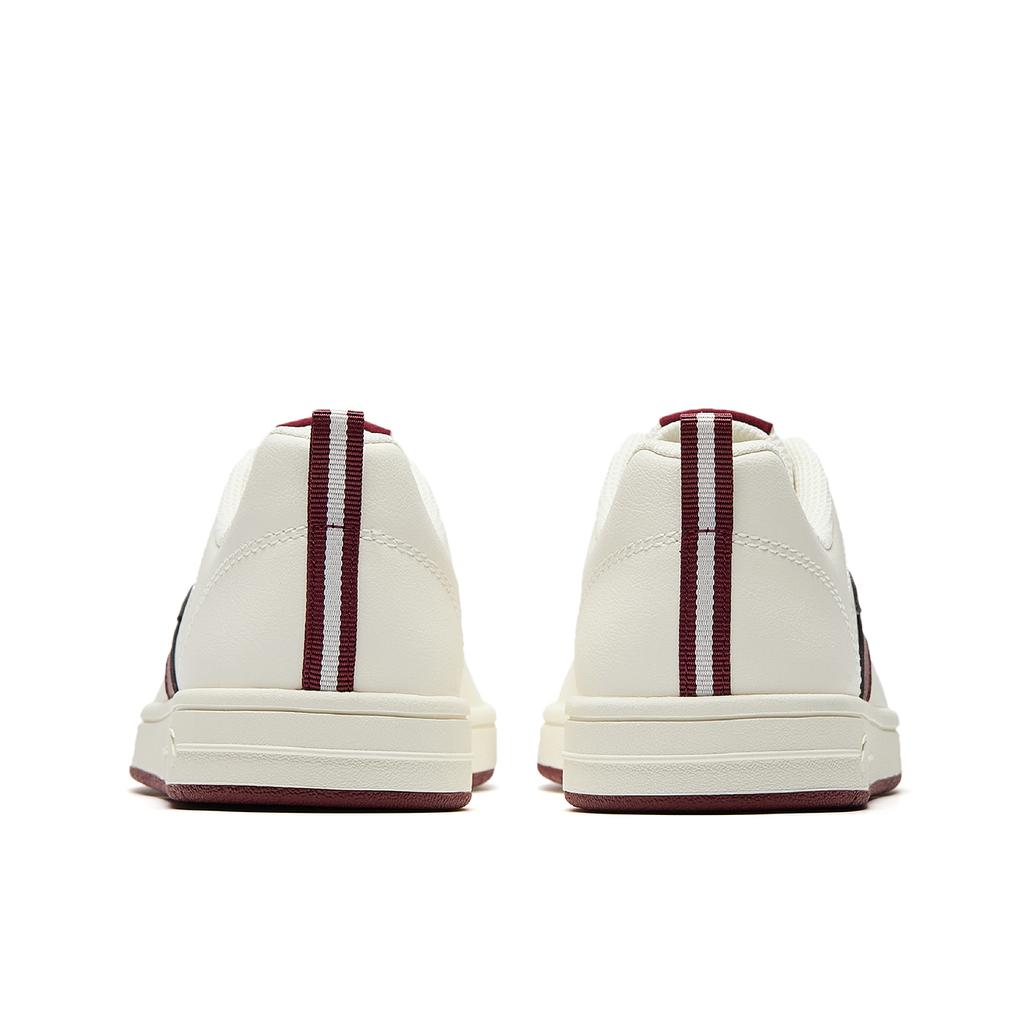 Anta Повседневные Спортивные Городские Поездки Кампус Тренд Нескользящие Износостойкие Тонкая Подошва Универсальные Кроссовки Детские Кроссовки Цвет Слоновой Кости Алый 922548010-1