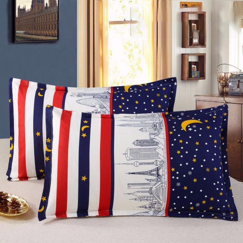 Высокая подушка, бытовая, на молнии, съемная и моющаяся, наволочка плюс набор наволочек для взрослых, студентов, одинарная наволочка, наволочка