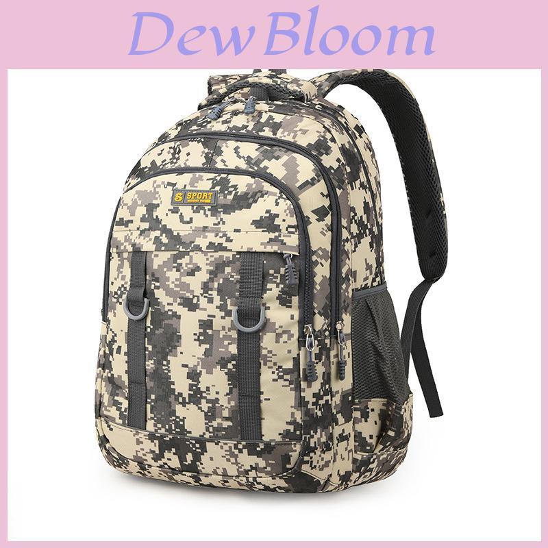 Oxford Fabric Camouflage Backpack For Students With Breathable Design For School And Travel