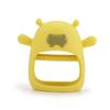 Прорезыватель для зубов Tolstoy Dasomaru Hippopotamus, один предмет, ЖЕЛТЫЙ, 1 набор, корейские детские товары