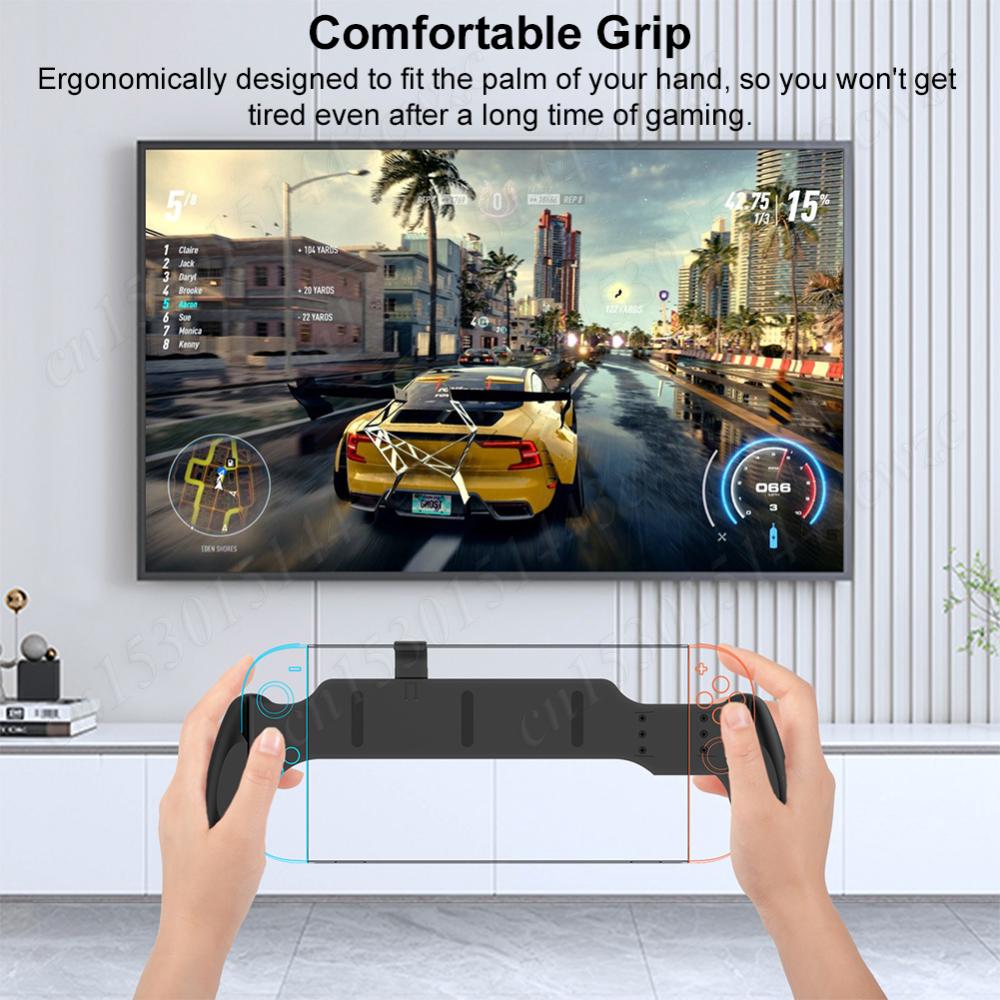 Защитный чехол для рукоятки Switch 2, эргономичный чехол для переноски, подставка для игровой консоли, держатель контроллера для Switch OLED для Switch