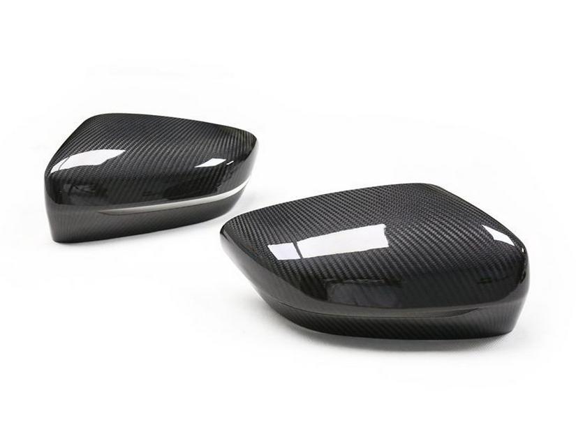 Dry Carbon Fiber Rearview Mirror Cover for BMW G20, G30, G32, G10: 3-8 Series