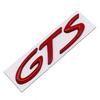 3D Металлические наклейки на автомобиль GTS Английская буква Эмблема автомобиля Крыло Боковая Задняя часть Багажник Значок Наклейка Аксессуары