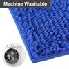 Bathroom Rug Non Slip Machine Washable Bath Mat, Soft and Absorbent Chenille Bath Mat Rug for Bathroom, Bedroom, Kitchen