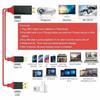 Usb 3.1 Type C в HDMI-кабель-адаптер-переходник 2M Hd 1080P 4K HdTV-сплиттер-кабель для Samsung Galaxy S10/9/8, телефон, проектор, телевизор