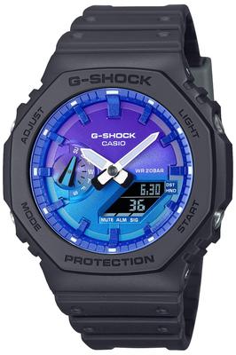 Мужские часы Casio серии Flame Inside черного цвета G-Shock GA-2100FL-1AJF