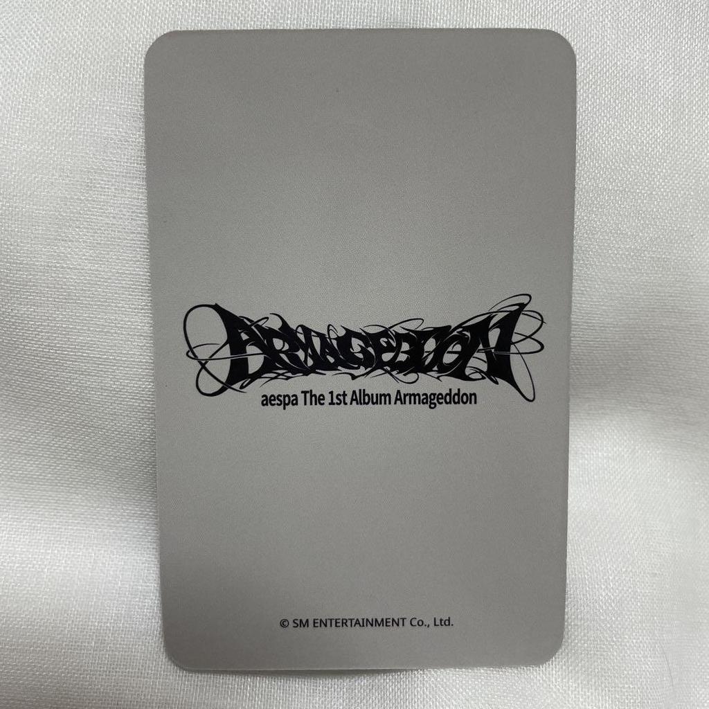 [USED] aespa applemusic Lakidro trading card Gisele