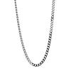 Wrapped Slendery Chain Surgical Stainless with Custom Brand [Lionheart] Necklace, Kihei, 55cm, Steel, Pouch, Men's (55cm)