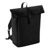 Roll Top PU Backpack
