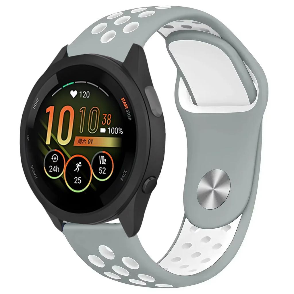 Силиконовый ремешок 20 мм 22 мм 18 мм для Garmin Forerunner 265 55 965 165 255 Music/Venu 3/2 Браслет для Garmin Vivoactive 5 Ремень